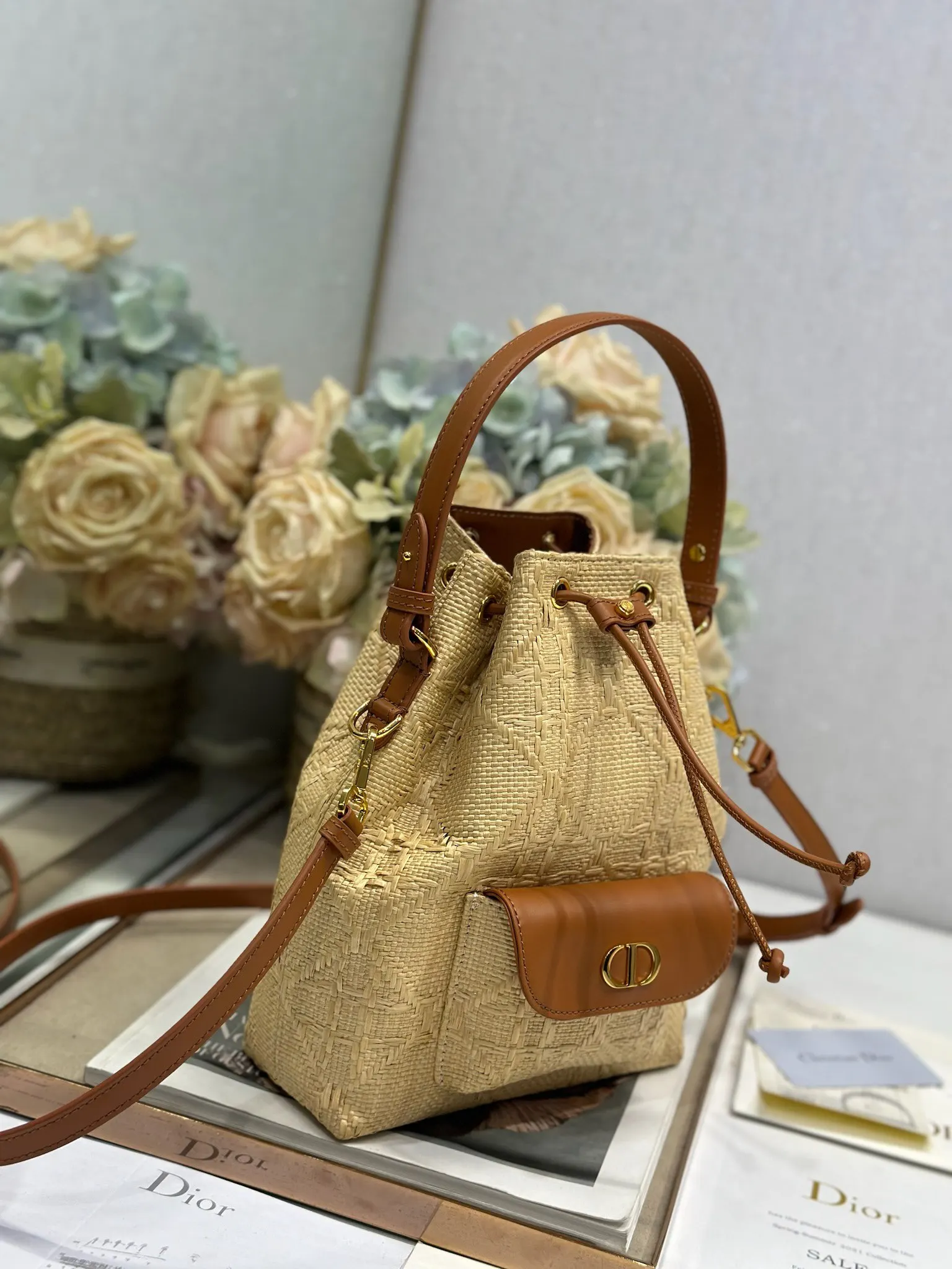 Dior Gold Organizer Pouch Travel