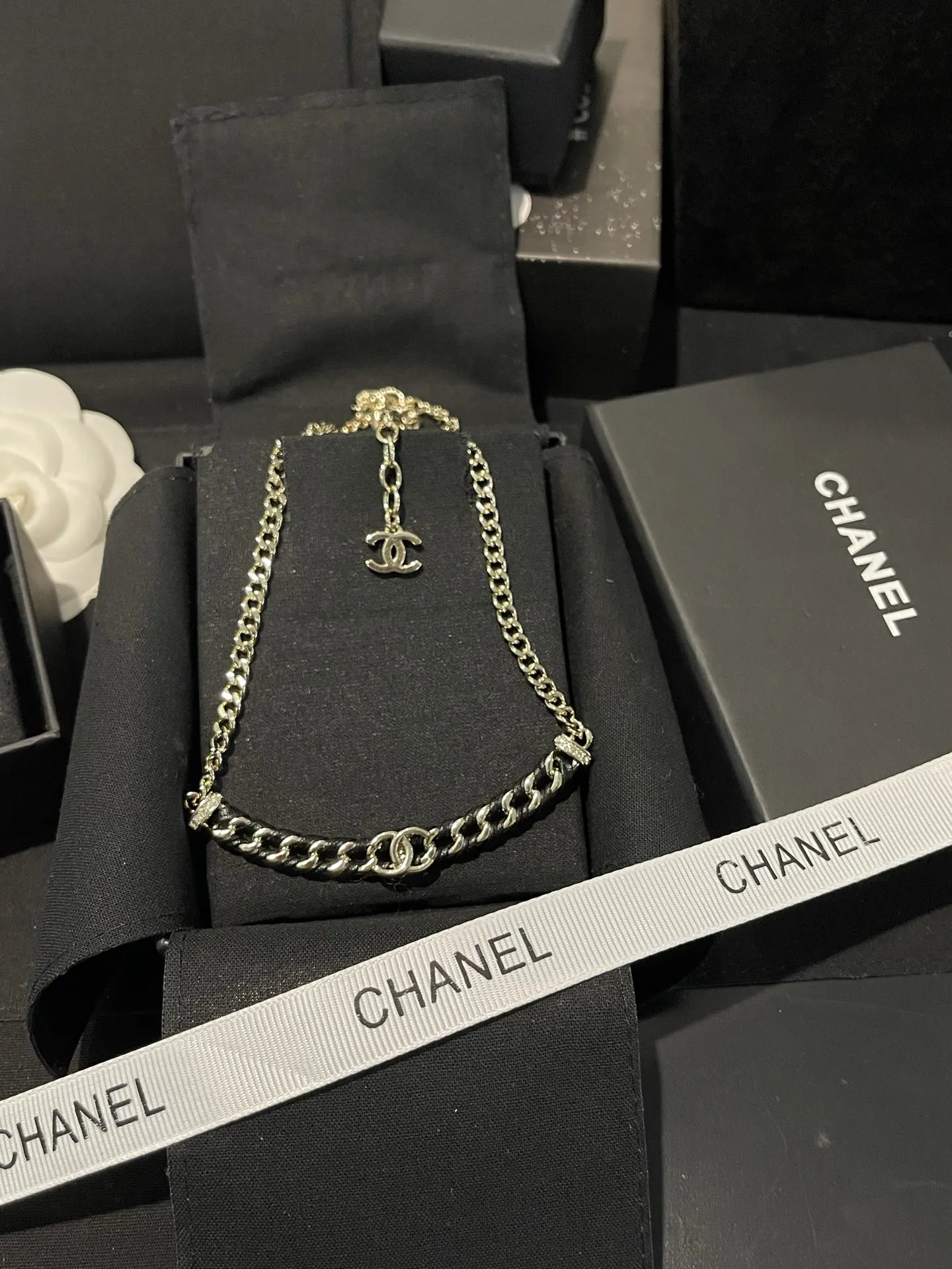 Chanel Woven Necklace