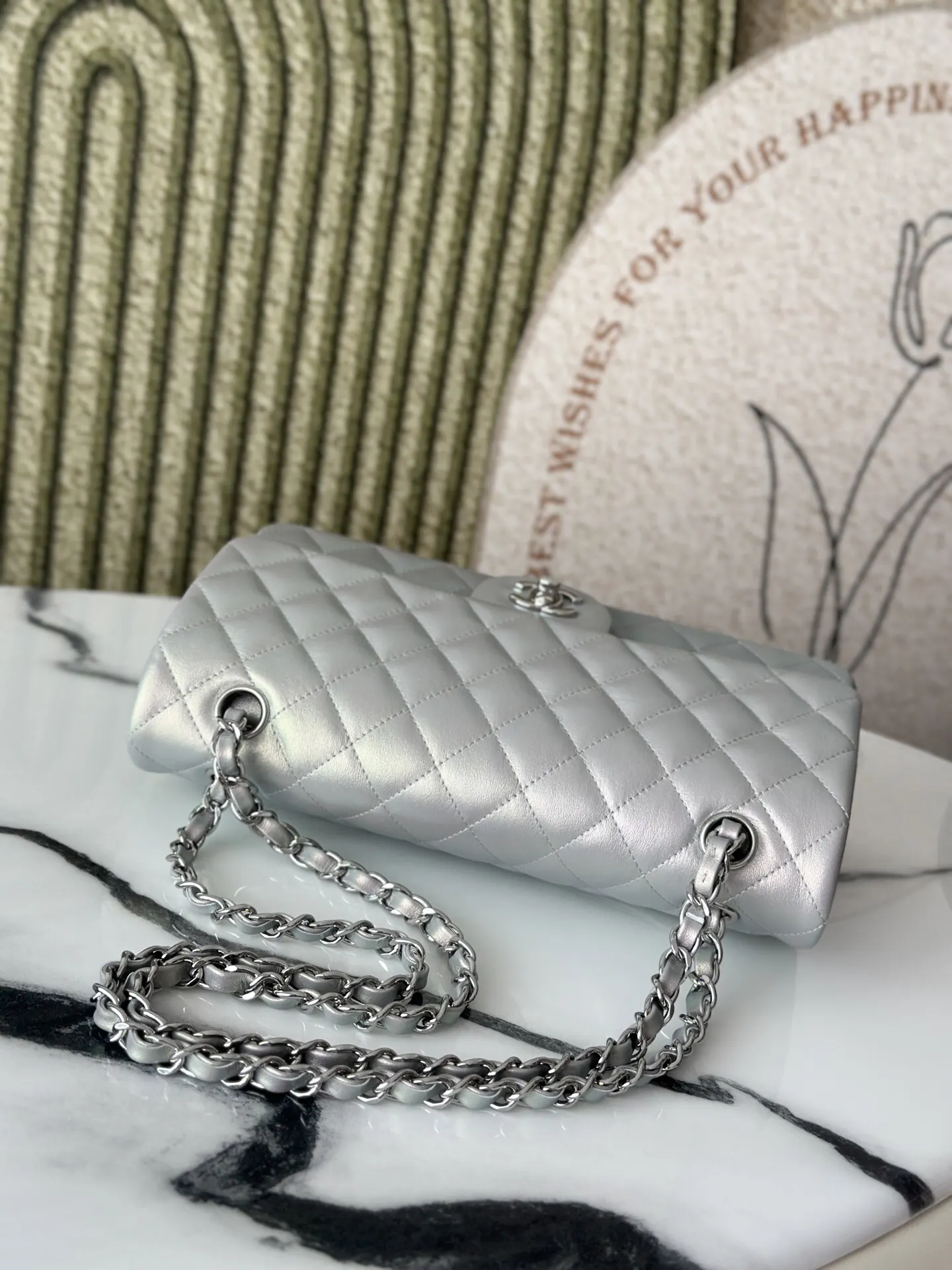 Silver Chain Bag