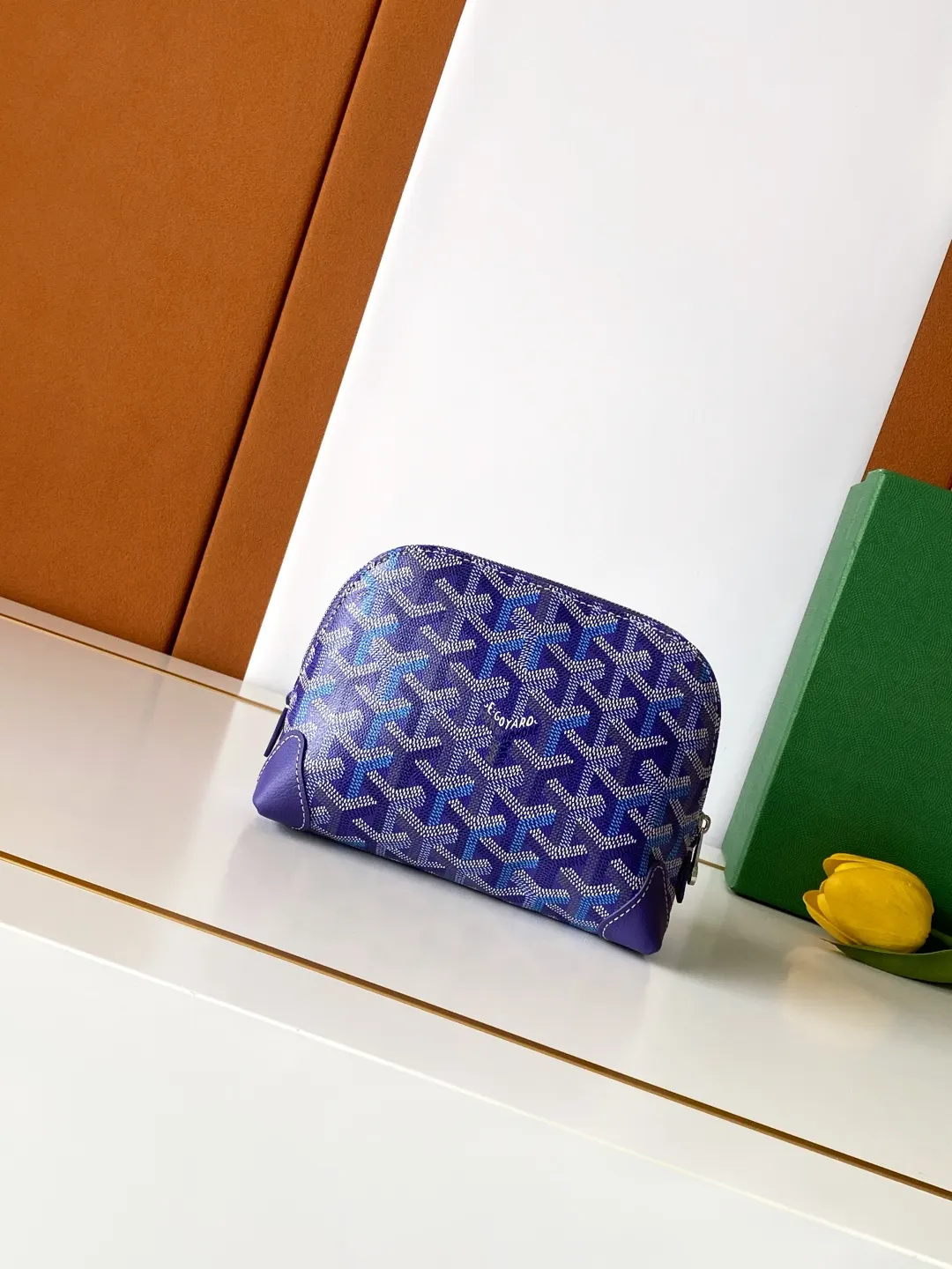 Goyard VENDOME 化妝包内衬防水棉质里料 堪称理想的化 行李箱 旅行拉杆款 輕便出行款