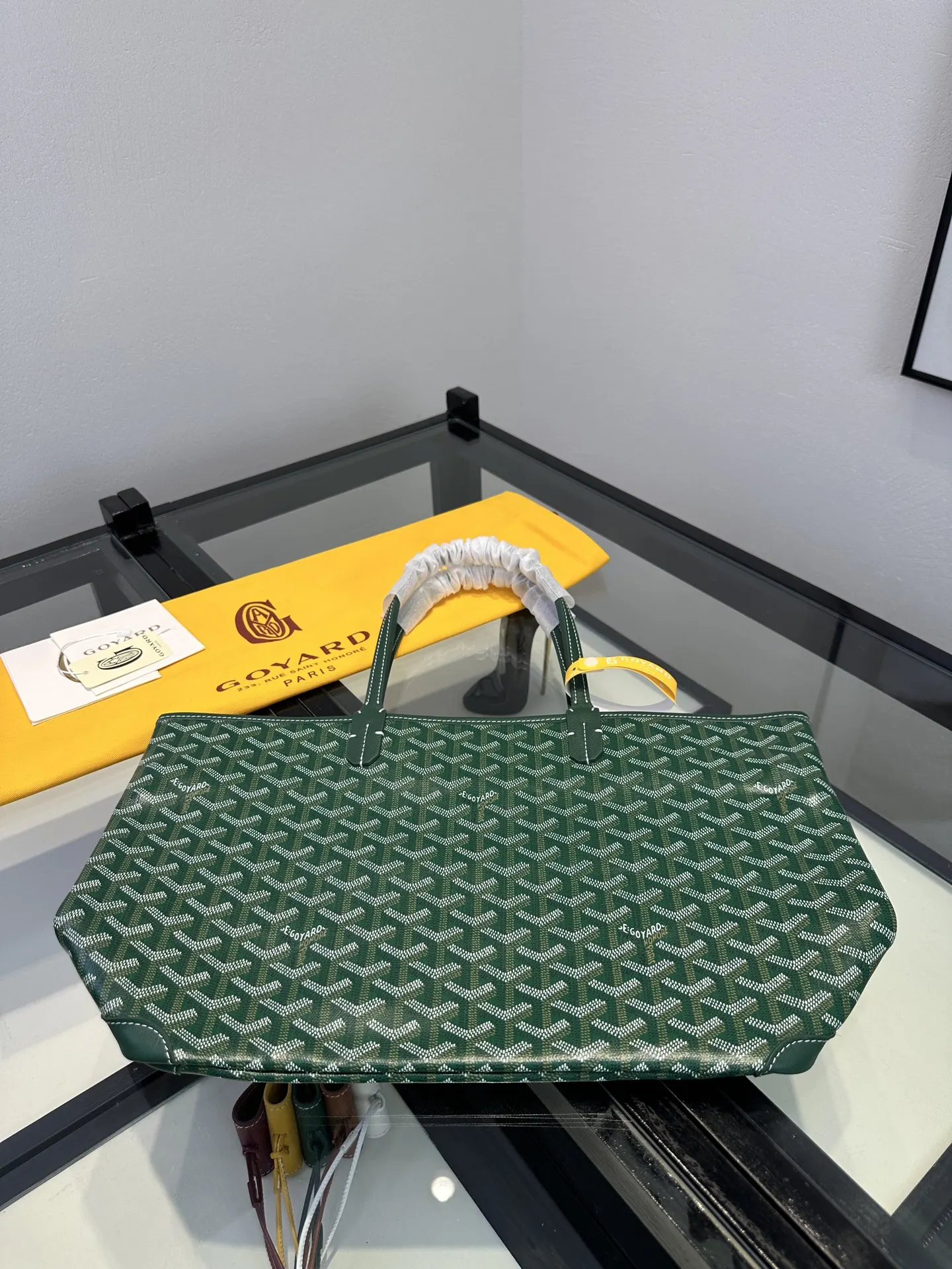 Goyard Hobo 綠色 托特包 大容量托特款