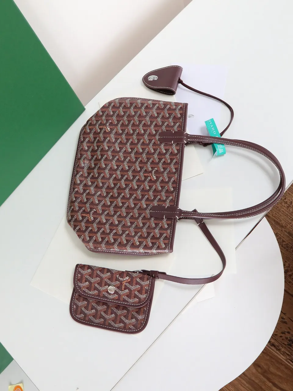 Goyard 小牛皮 手提包 通勤手提款