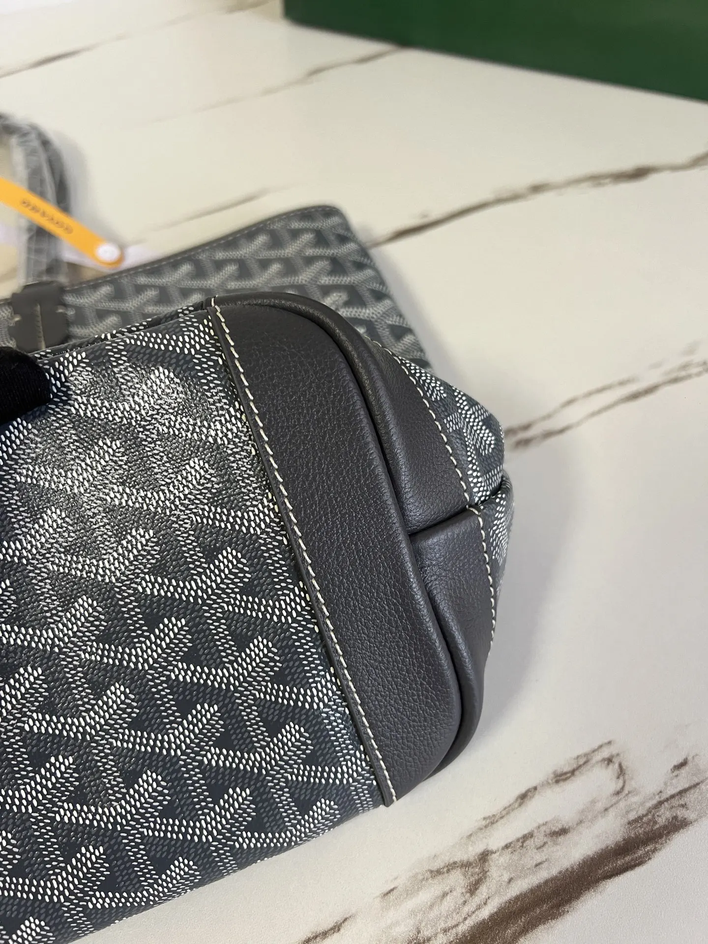 Goyard 灰色 牛皮 托特包 大容量托特款