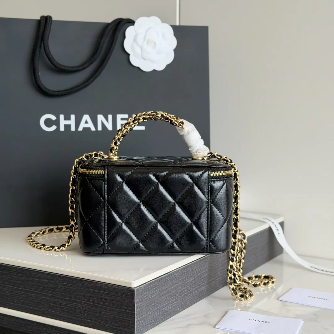 Chanel Top Handle Bag Commuter Classic