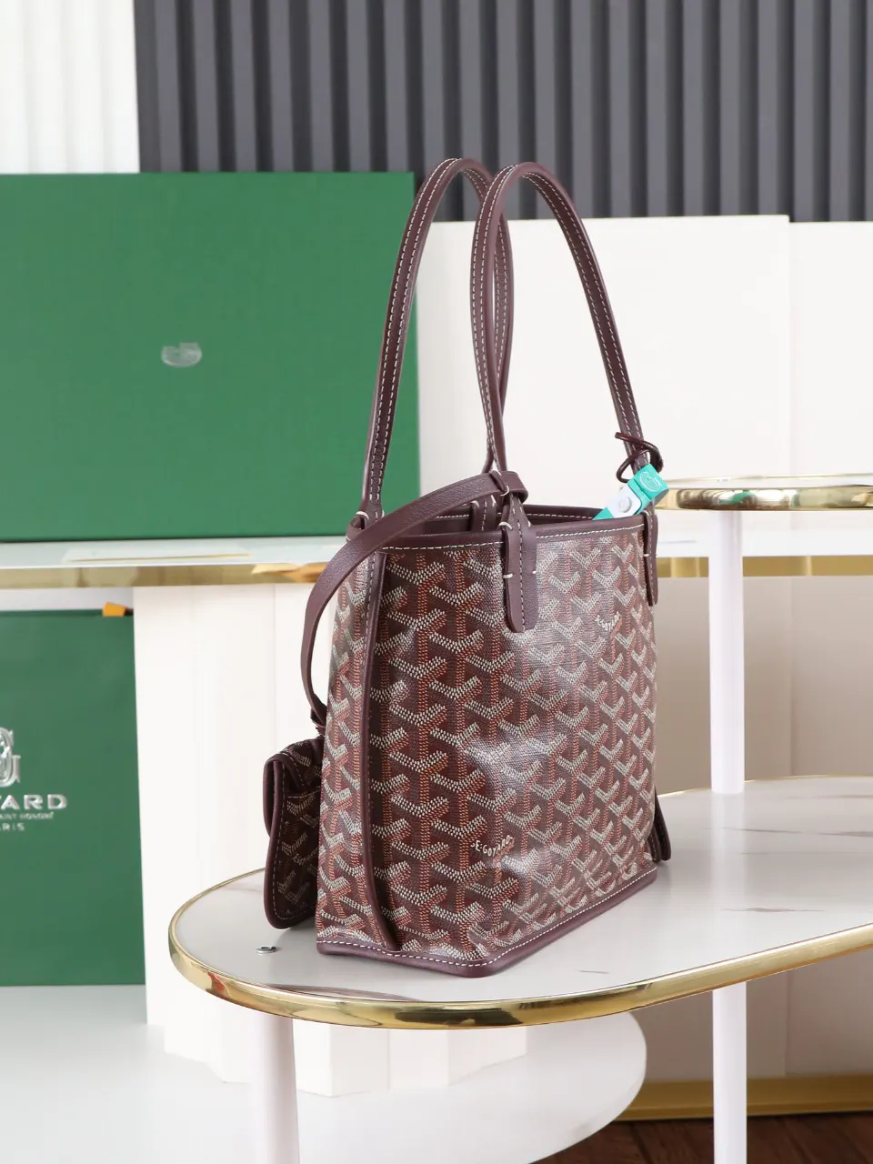Goyard 小牛皮 手提包 通勤手提款