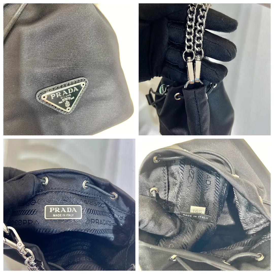 PRADA 1BH612 Re-Nylon尼龍 水桶包 迷你休闲款
