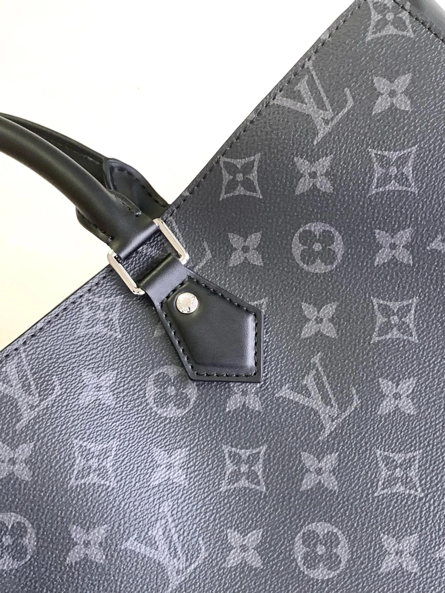 帆布 黑色花纹 GRAND SAC 手袋源自 收納包 旅行收納款