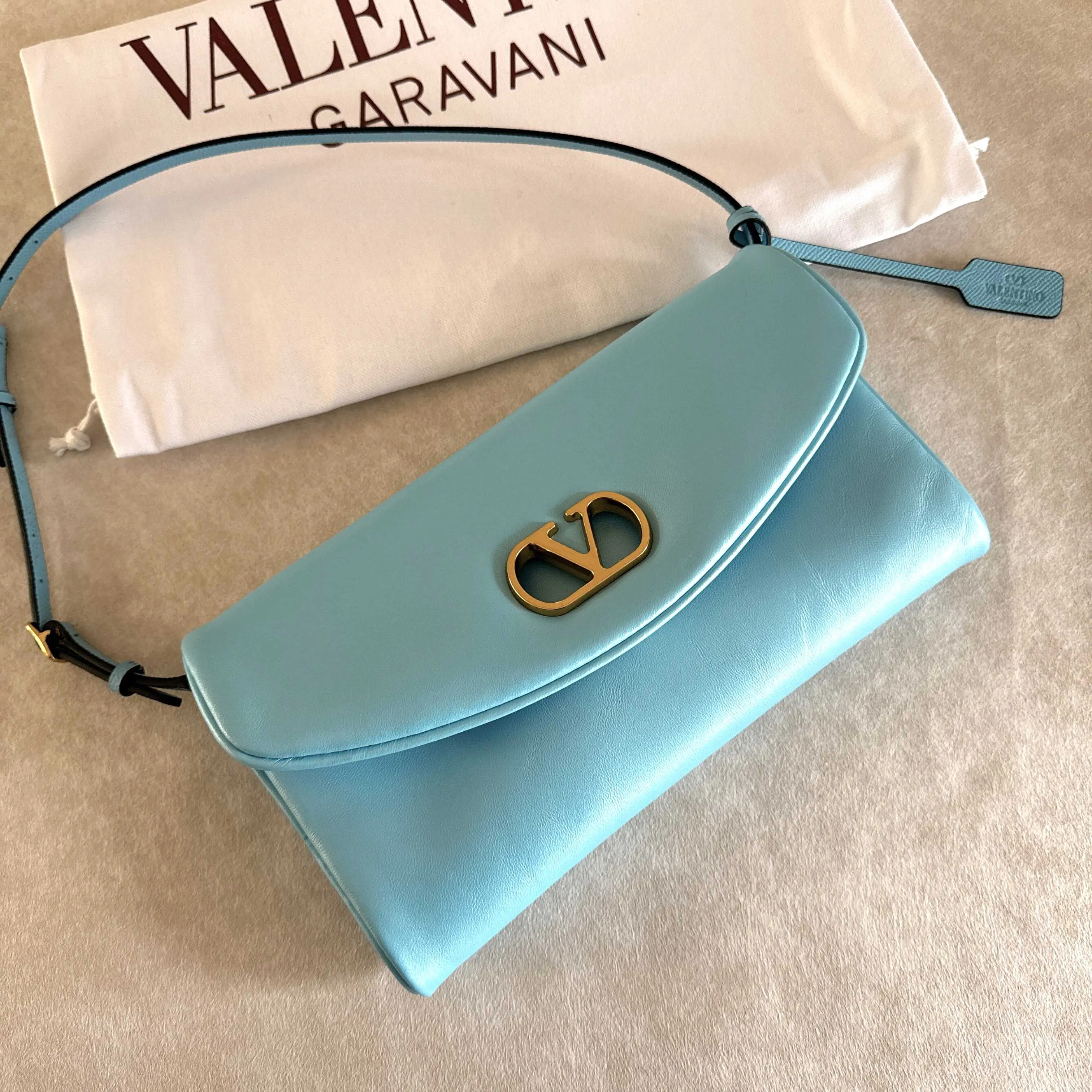 Valentino 牛皮 單肩包 日常單肩背款