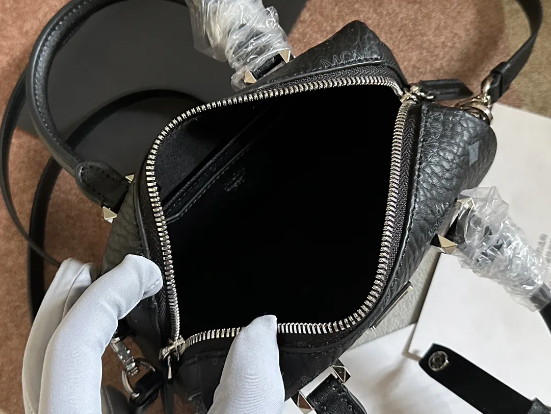 Black Fashion Item Travel Leather