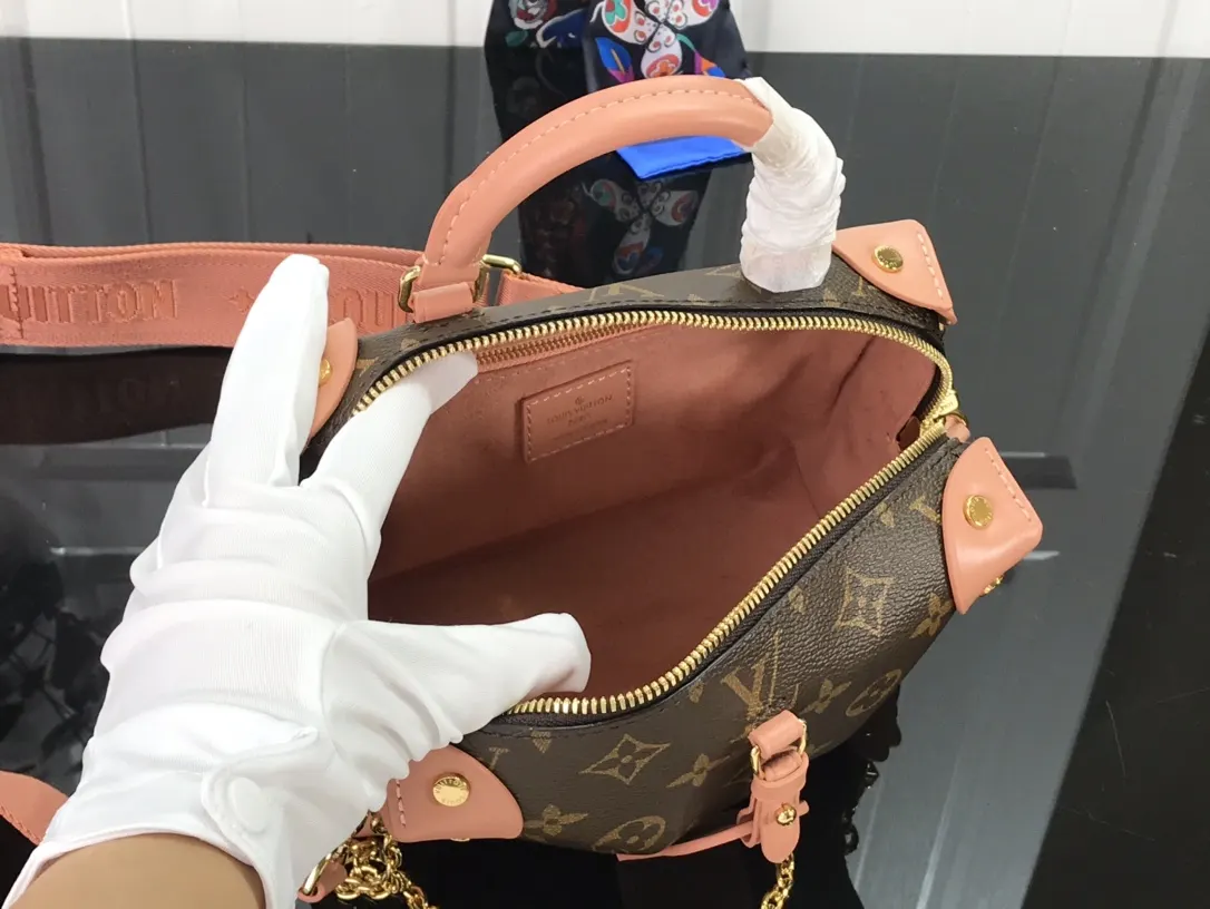 LV 帆布 详细特征 厘米 链条包 精致链条款