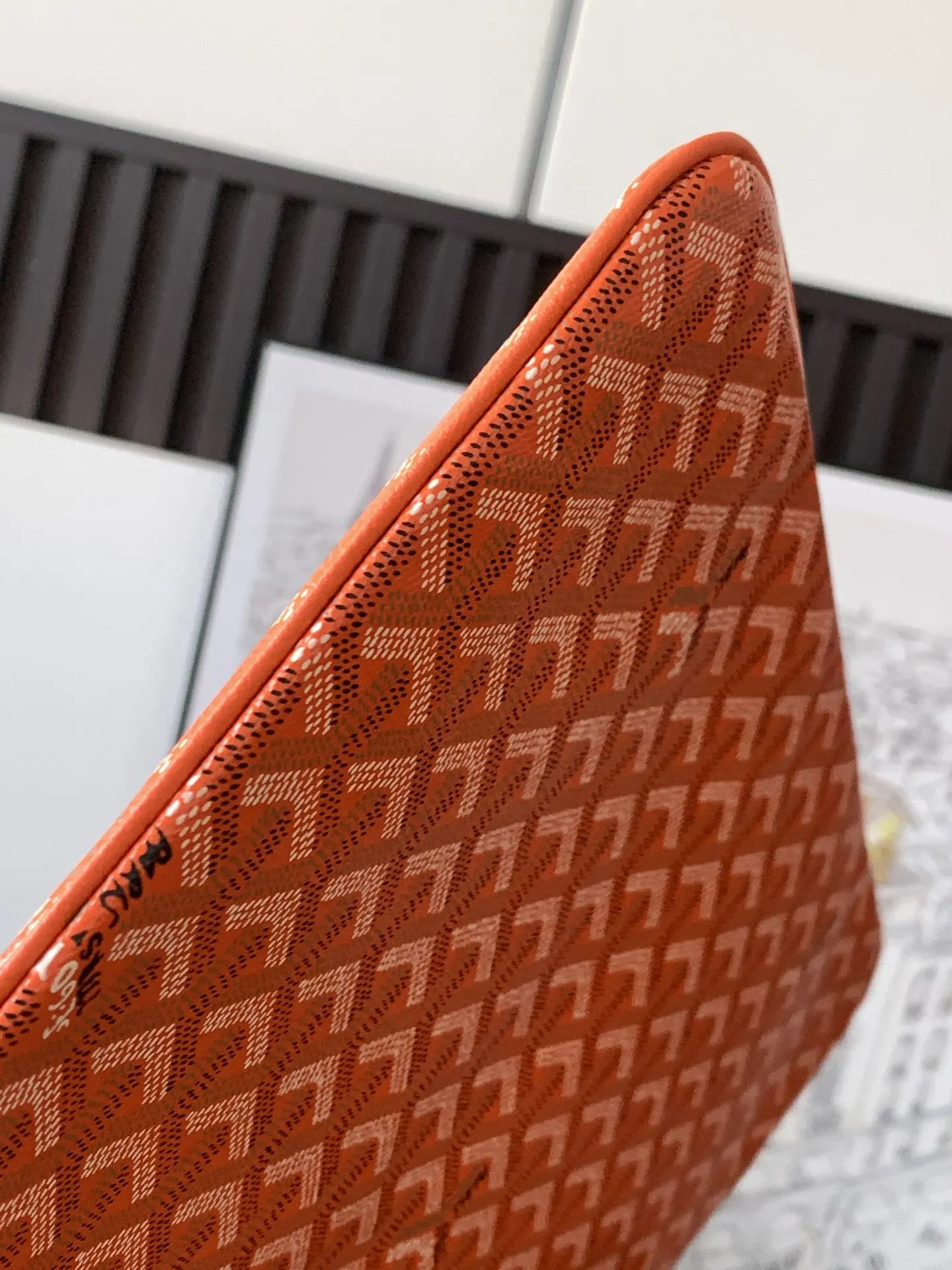 Goyard 橙色 鼎鼎戈雅 手拿包 精致手拿款