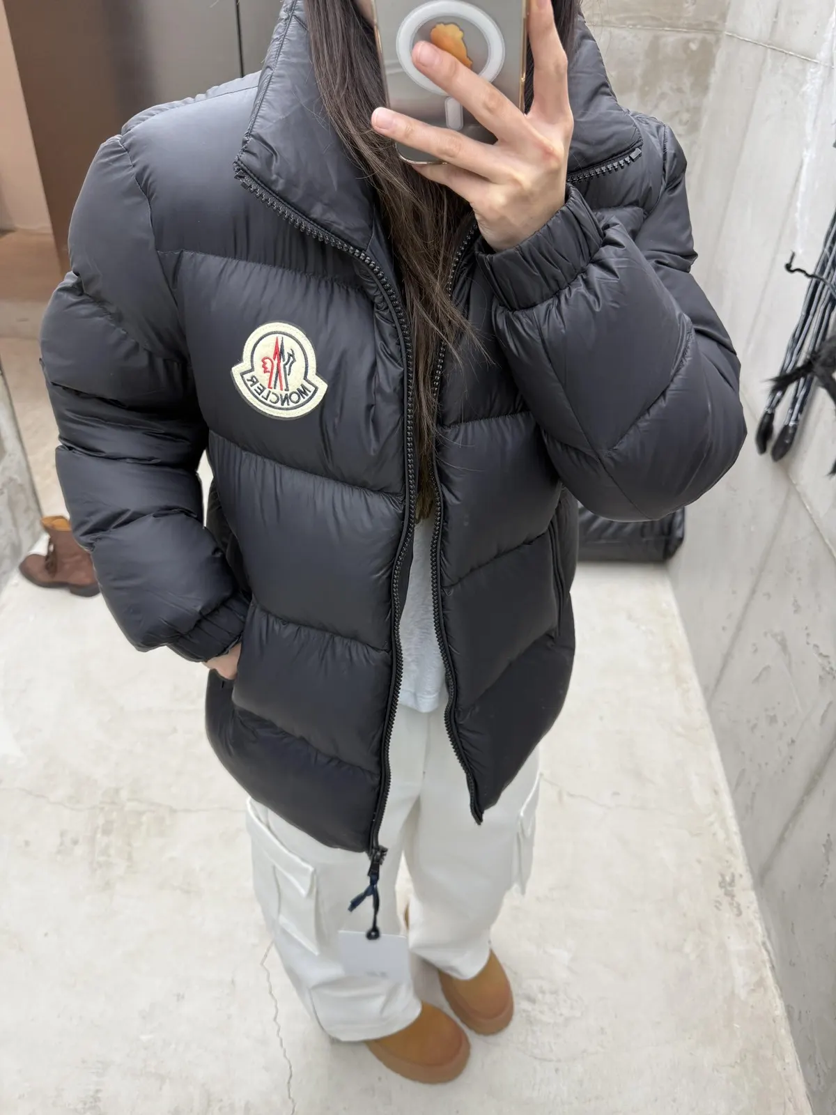 Moncler 黑色 羽绒服 保暖外套款