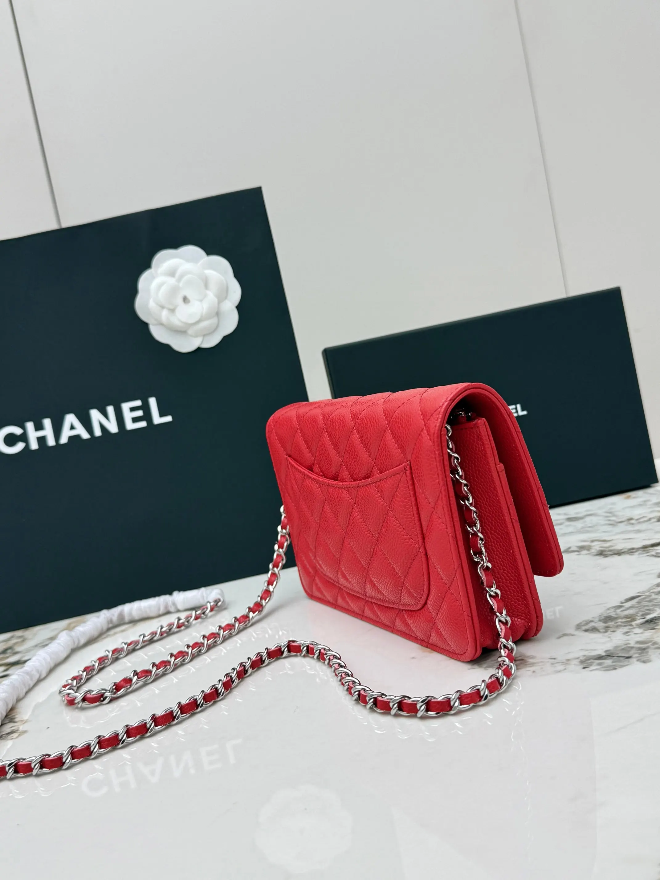 CHANEL 小牛皮 链条包 精致链条款