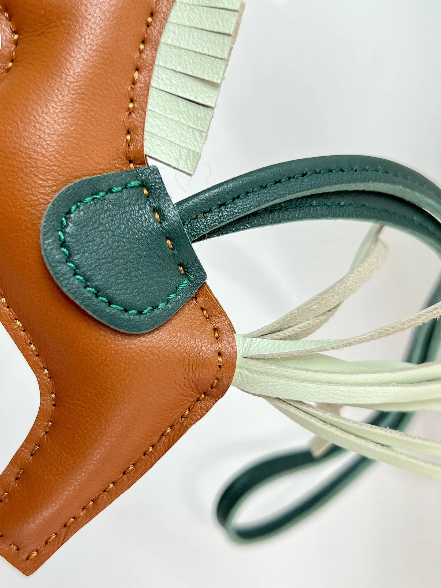 Hermès 小羊皮 挂件 精致配饰 吊坠