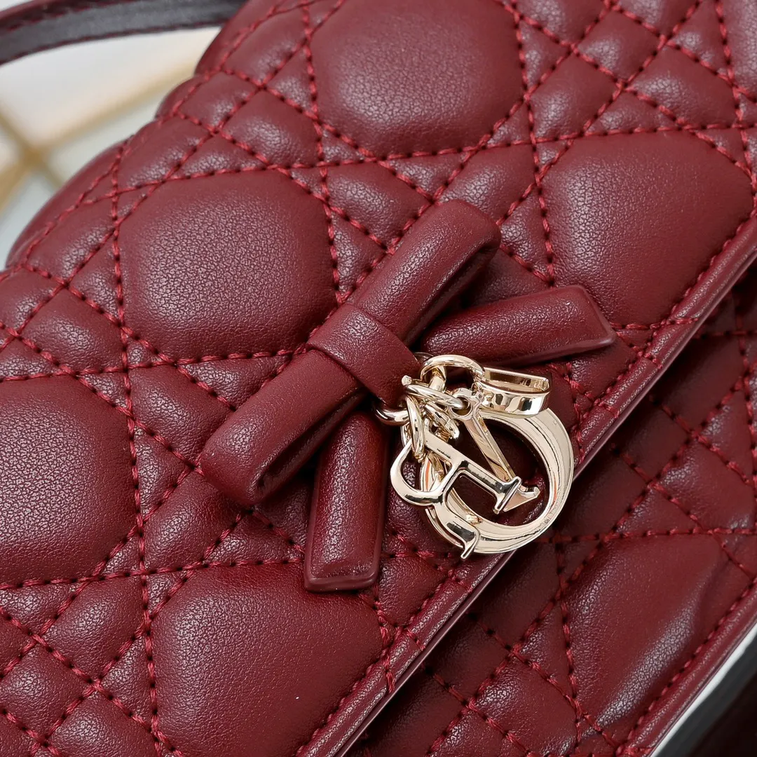 Dior Lady Dior Lady 牛皮手提包