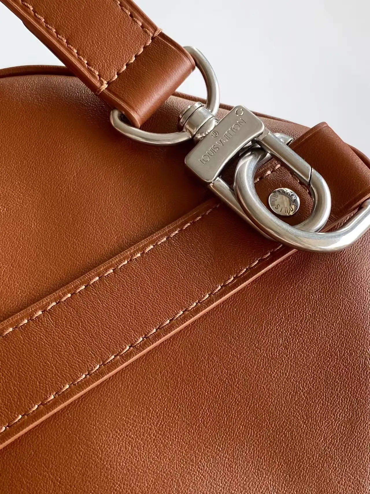 Keepall 棕色 牛皮 旅行袋 大容量旅行款