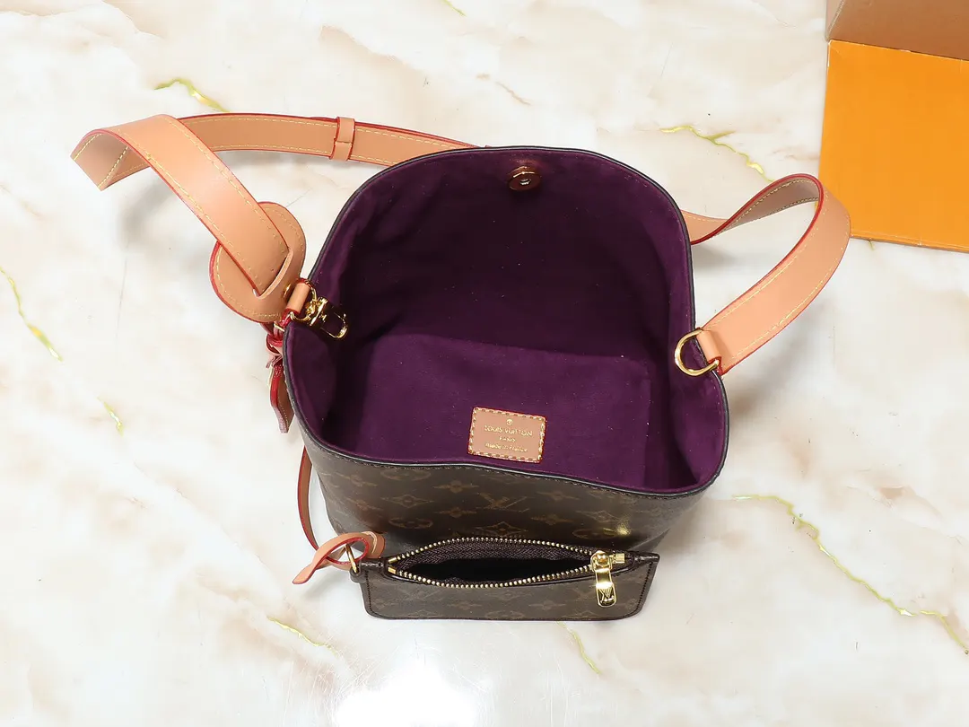 Bucket Bag Casual Canvas