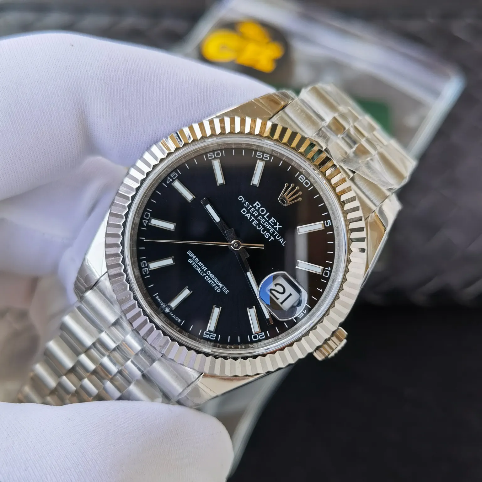 Rolex 元 劳力士日志型 日志都与 备保卡 手錶 經典腕表款