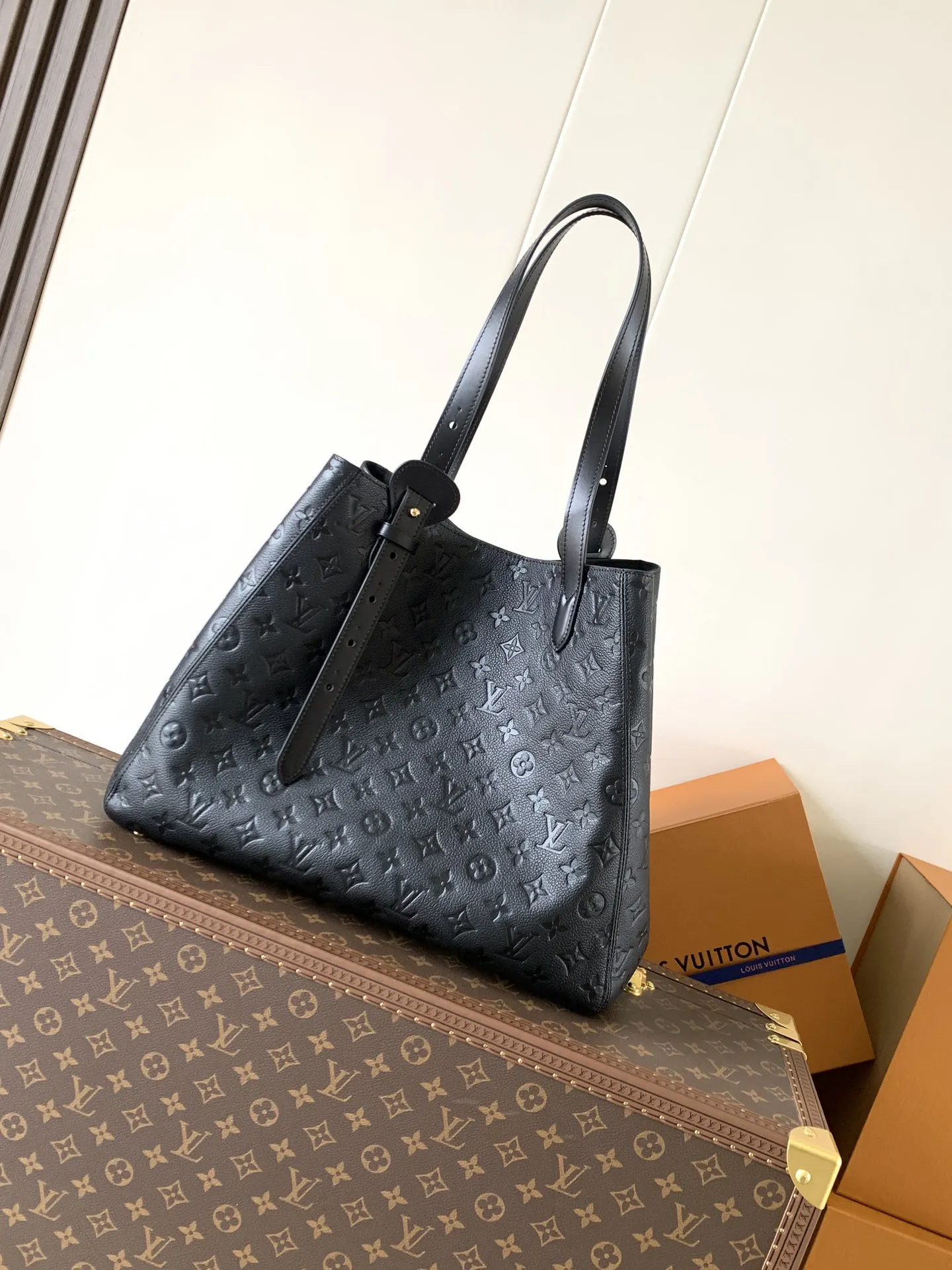 Black Tote Bag Leather
