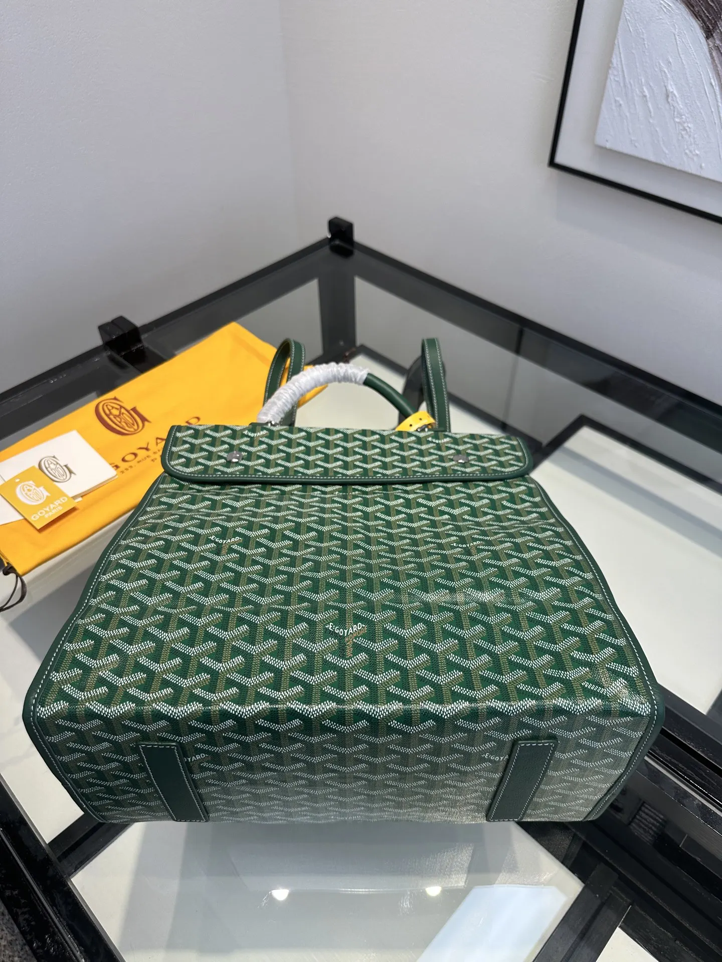 Goyard 綠色 外出旅行时请一定记得带上 Saint Léger 因 旅行袋 大容量旅行款