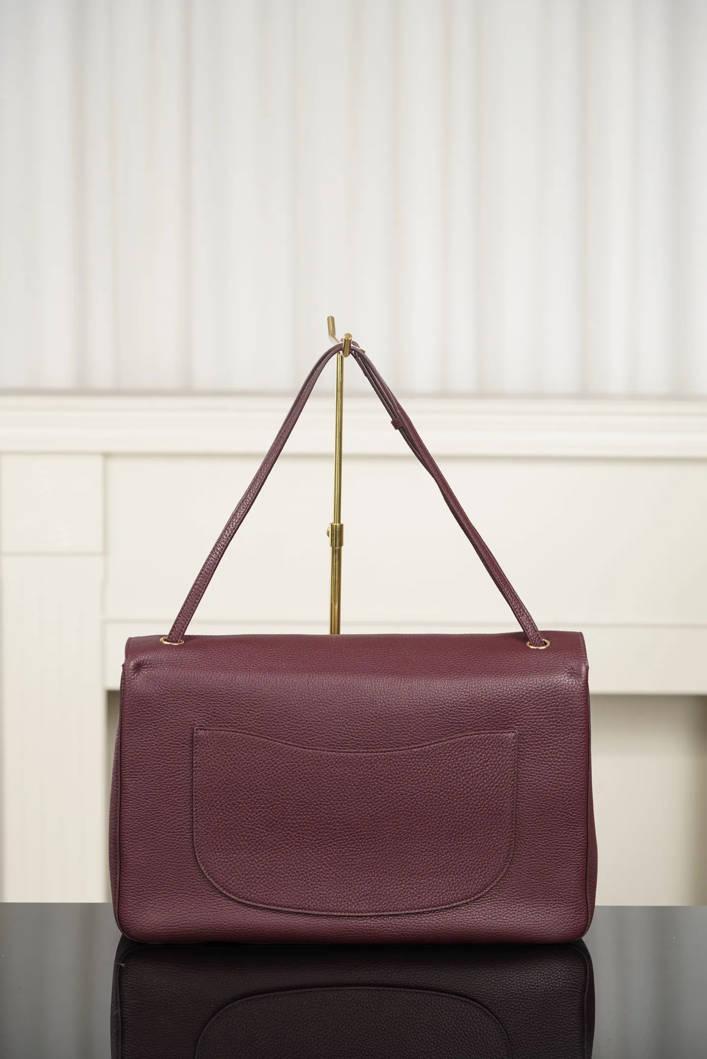 Red Hobo Shoulder Bag Vintage