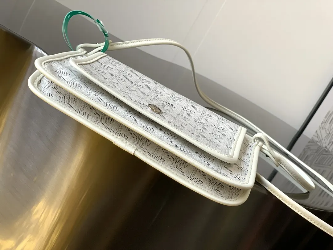 Goyard White Clutch Bag