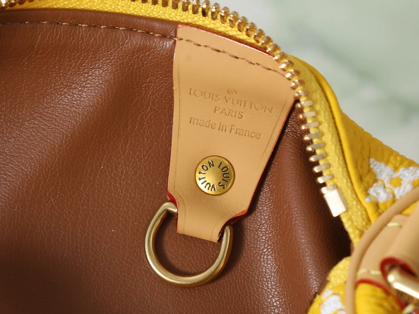 LV Speedy 蓝黄配色 手袋 复古款｜ORBUYBAG 岚奢包高端时尚精品