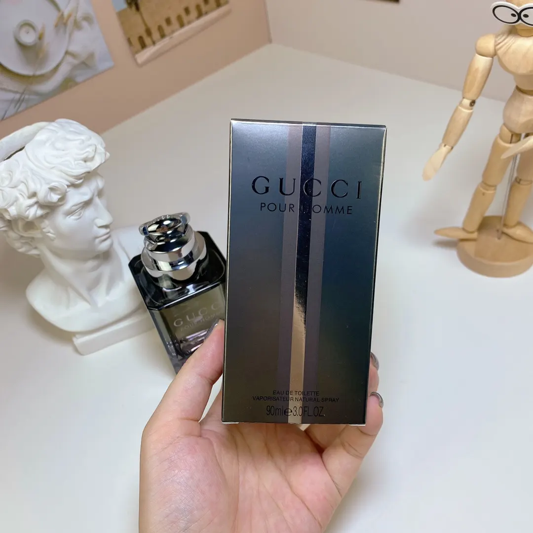 Gucci Guilty 罪爱系列灰紫色男士香水黑盒礼装
