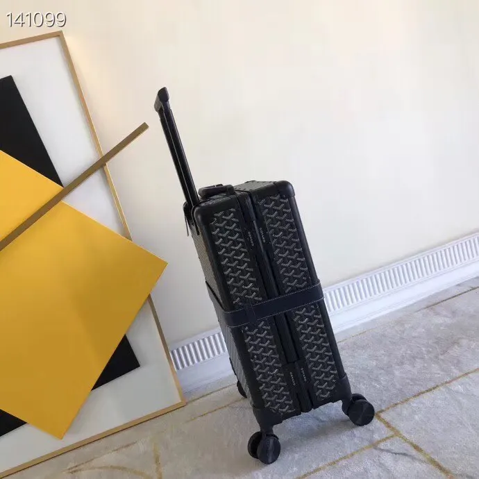 Goyard 戈雅 行李箱 拉杆箱 時尚新宠 復古形的 旅行拉杆款 輕便出行款
