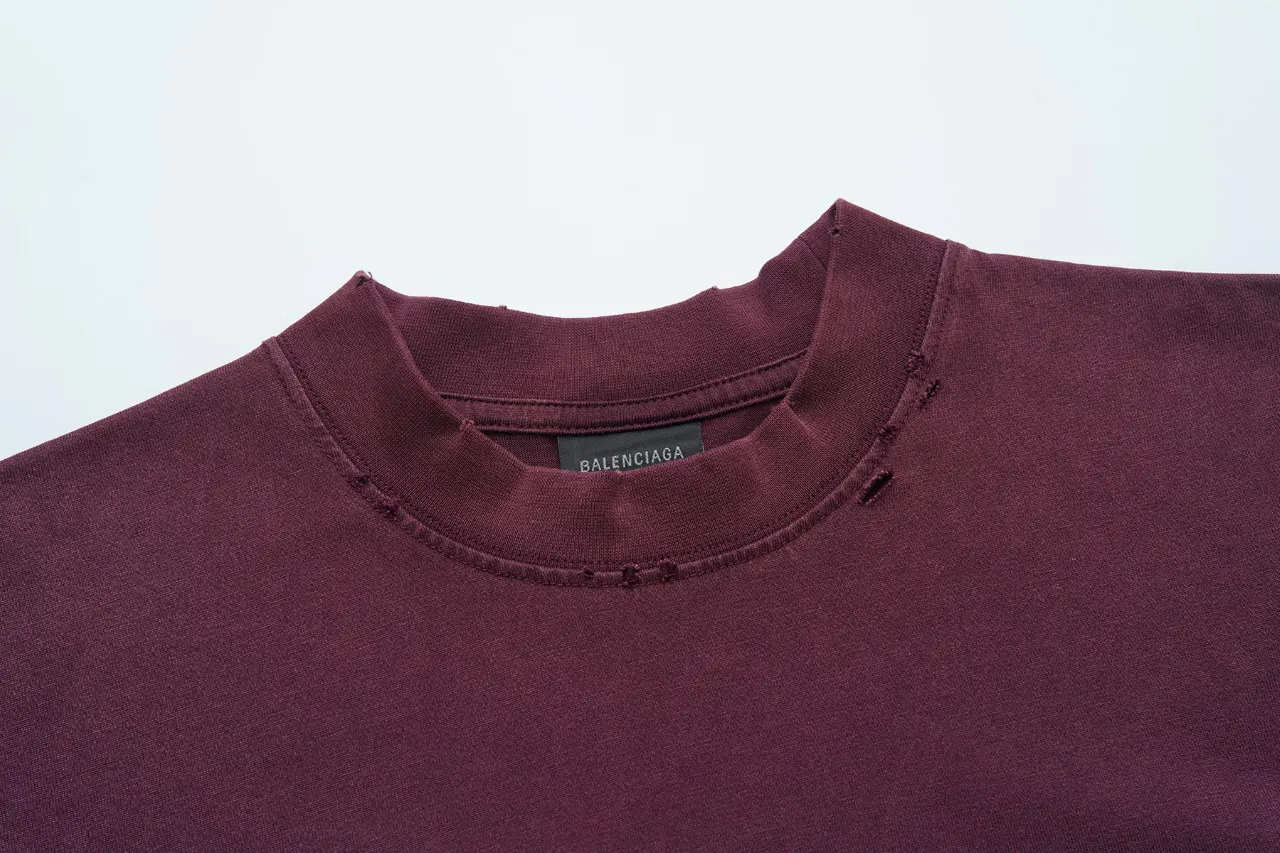 Balenciaga 紅色 短袖T恤