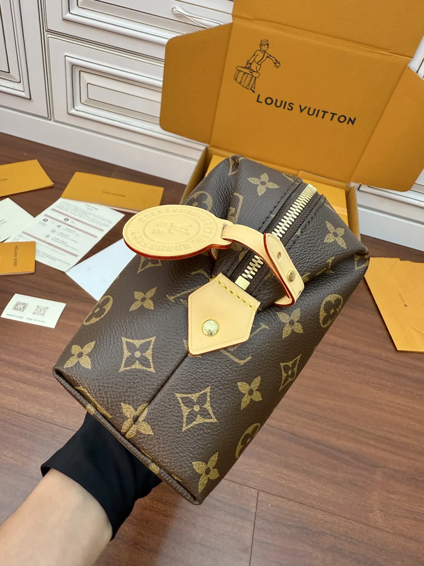 进口菱 化妆包 便携收纳款