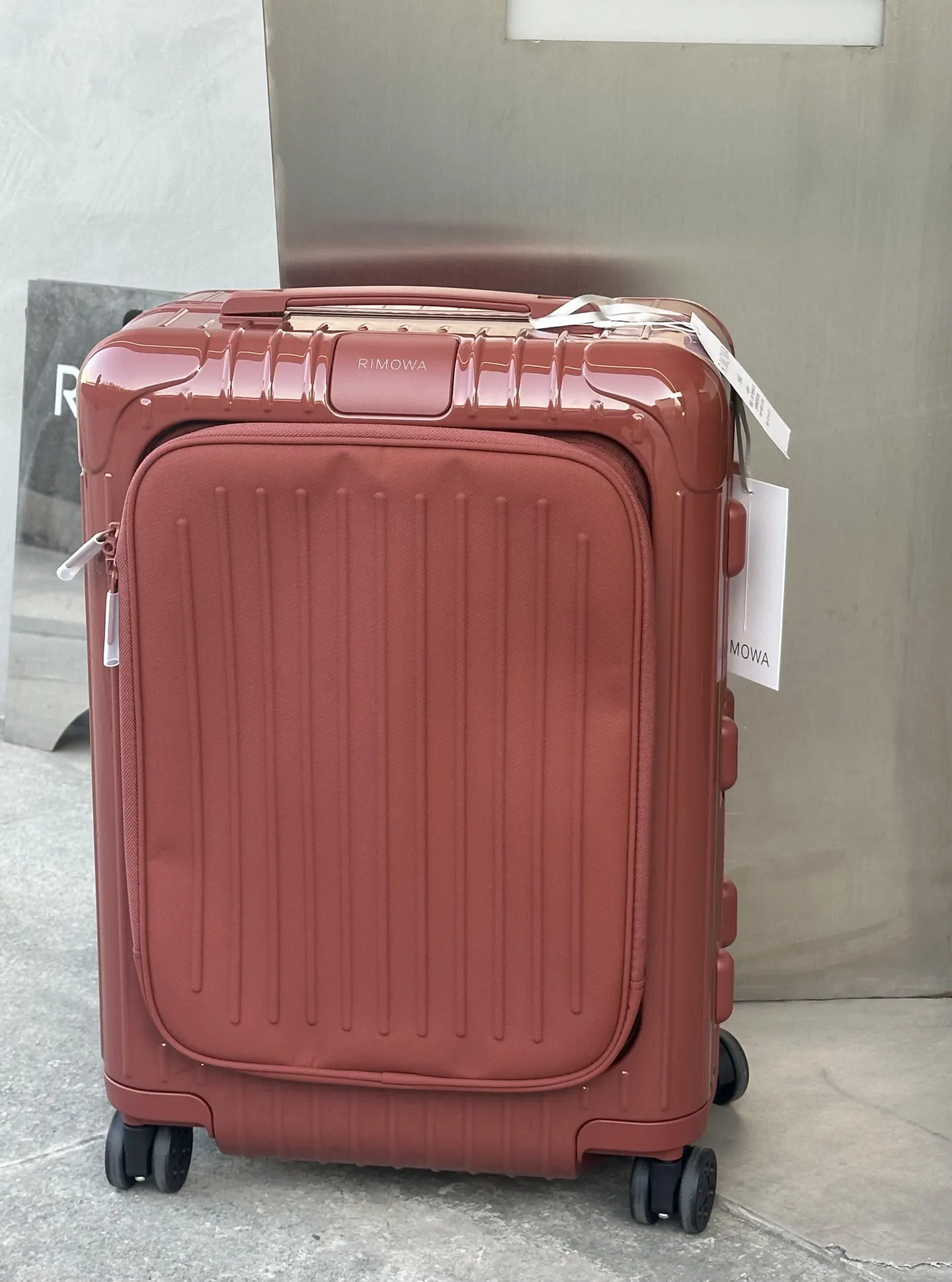 Black Gray Suitcase Travel Lightweight