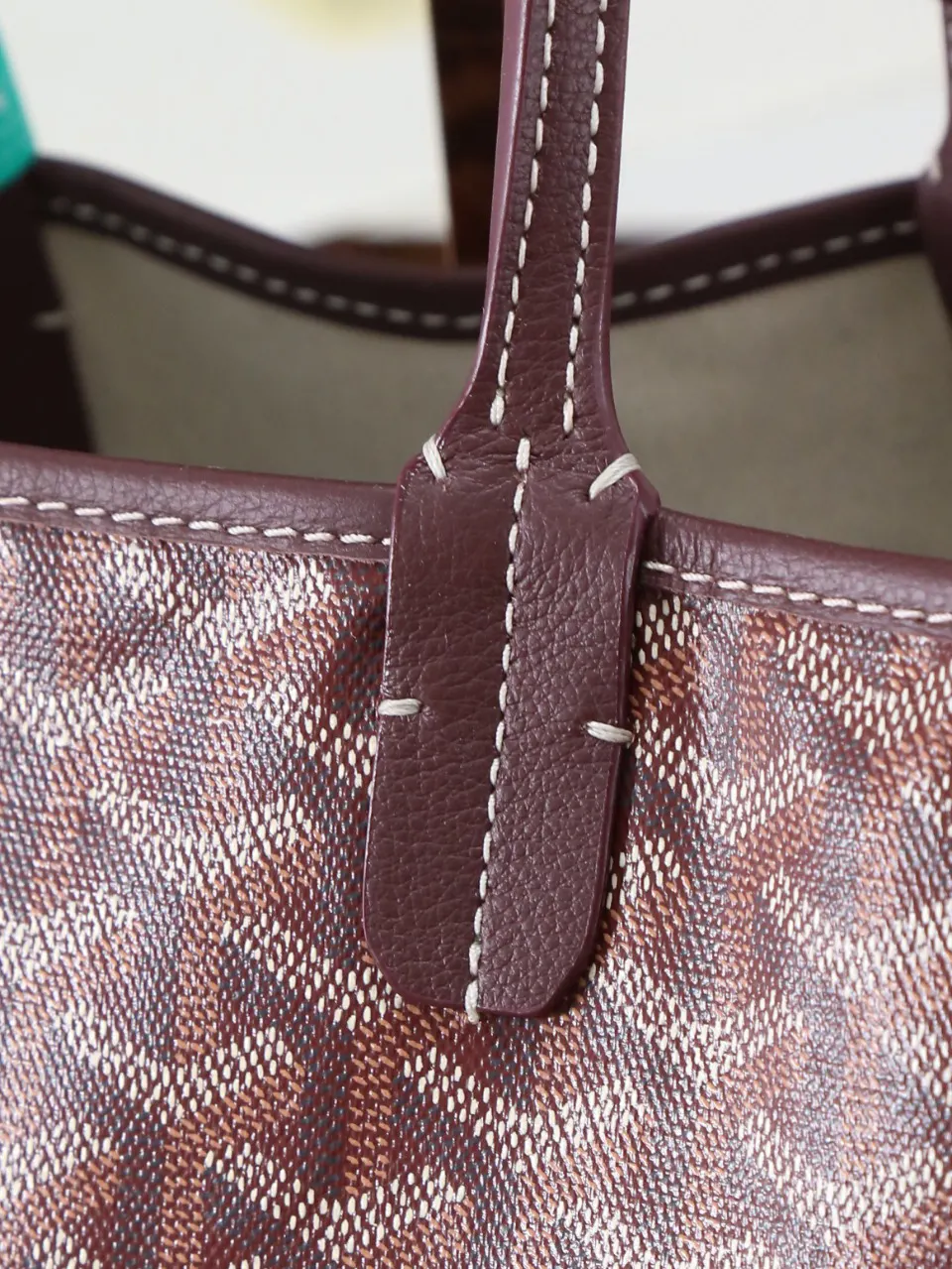 Goyard Hobo Shoulder Bag Vintage Canvas