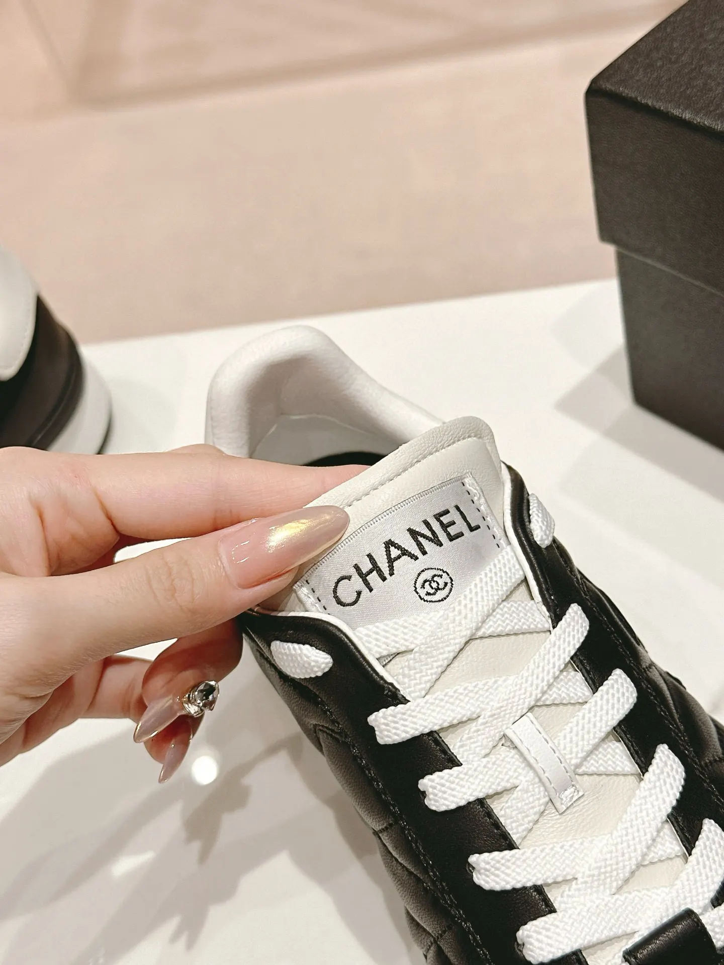 Chanel Sheepskin Shoes Sneakers