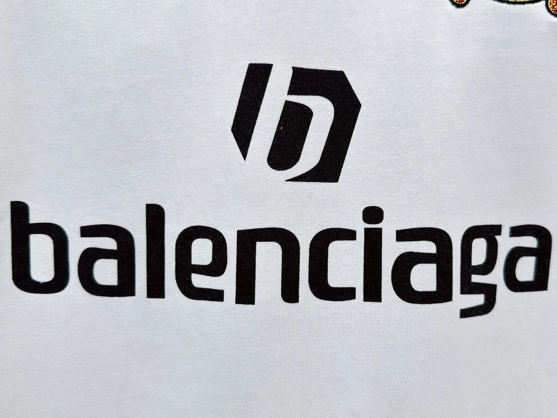 Balenciaga 2026SS Logo 字母 短袖T恤