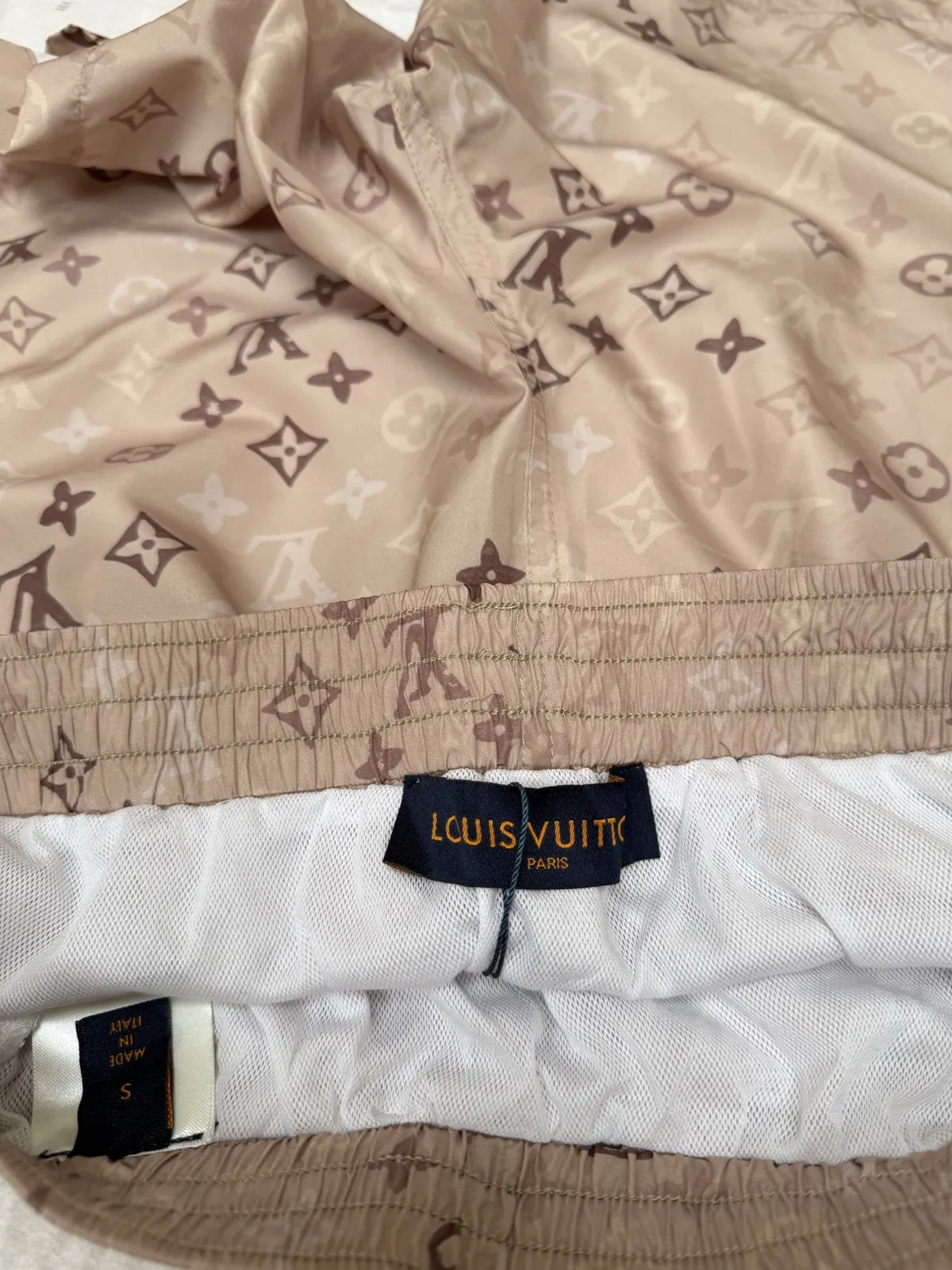 LV gold khaki color scheme pants Image 7 LV gold khaki color scheme pants Image 7