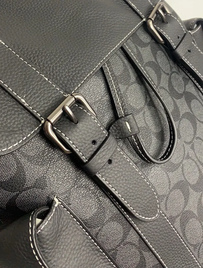 Coach 老花 纯 十月 男士经 雙肩包 实用雙肩款