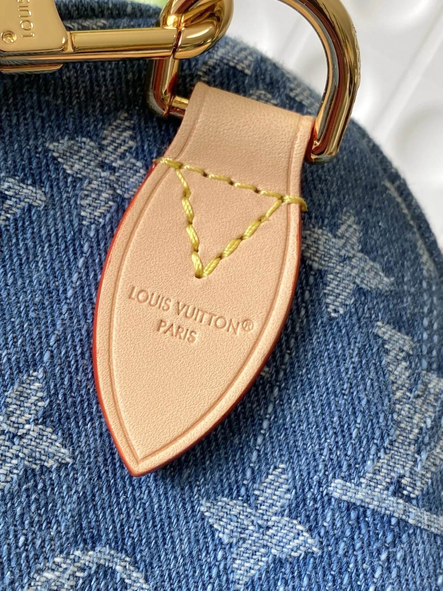 LV Speedy 牛仔 丹宁 Mo收納包 旅行收納款