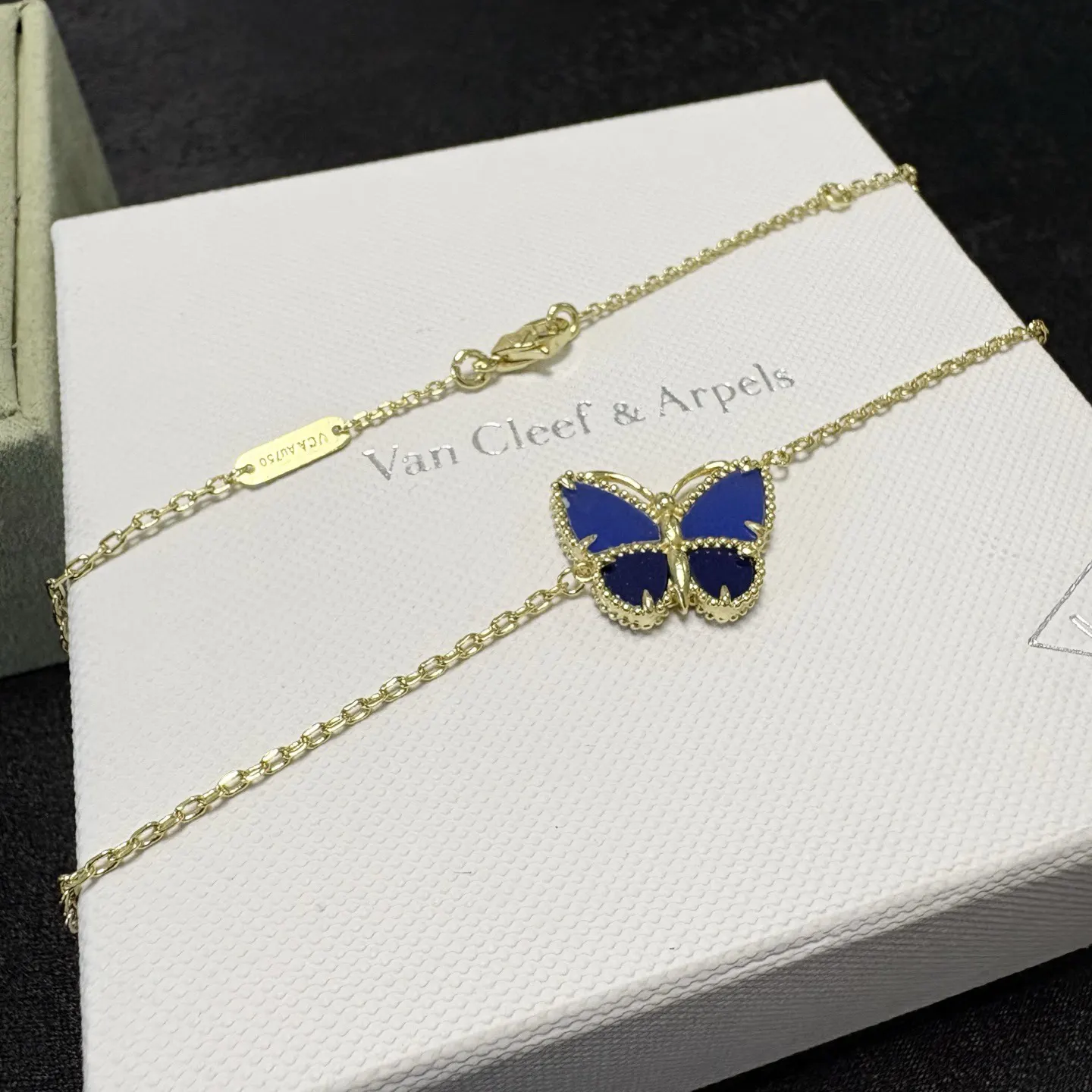 Van Cleef 玫瑰金 白色 金色 銀色 項鍊 精致锁骨链款