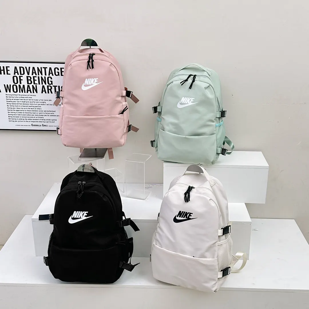 NIKE耐克 男女同款简约百搭休闲校园高中大学 双肩包 实用双肩款