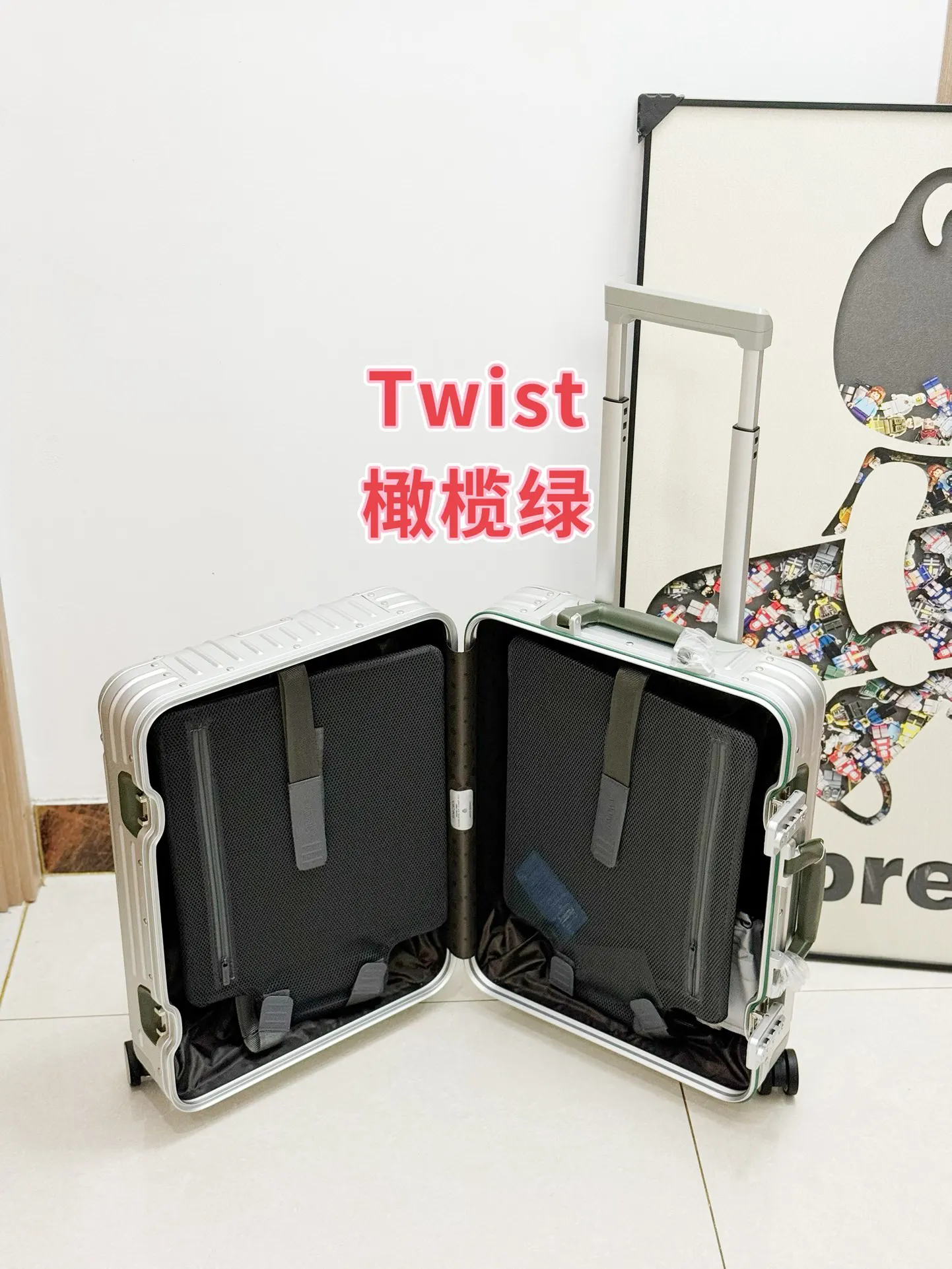 黑色 棕色 林俊杰 欧豪同款铝合金 行李箱 旅行拉杆款 轻便出行款