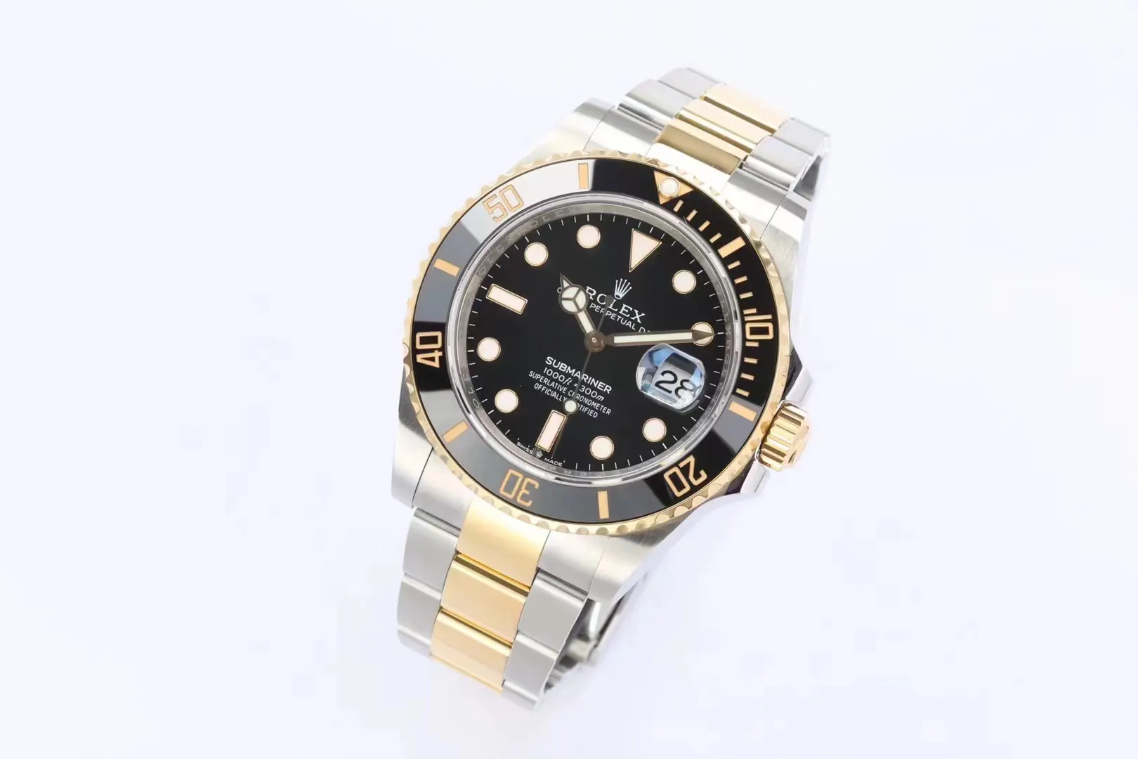 Rolex 藍色 金色 ⃣ 与 一致厚度 表径 手錶 經典腕表款