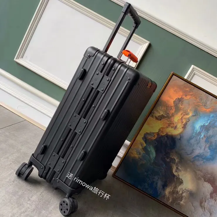 黑色 銀色 RIMOWA AM 聯名款 行李箱 旅行拉杆款 輕便出行款