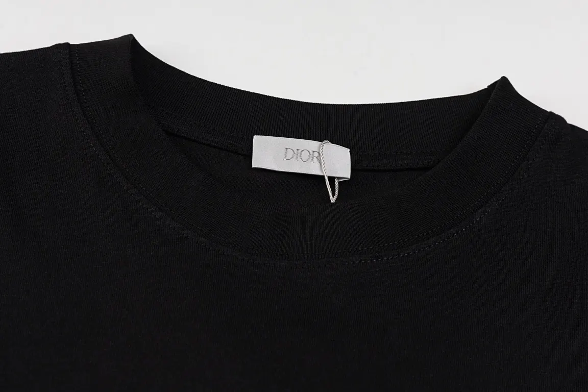 Dior Logo 刺绣 短袖T恤