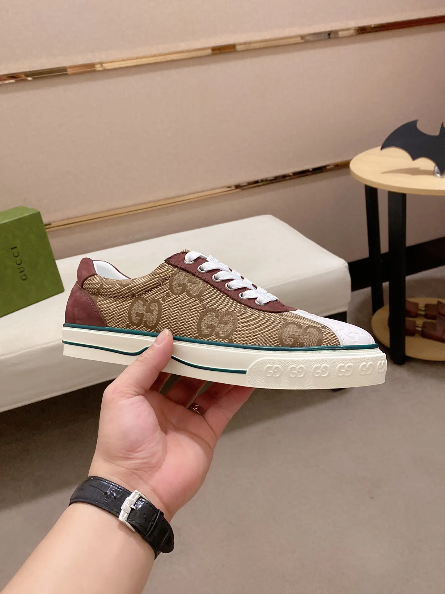 Gucci Logo休闲运动鞋 百搭款