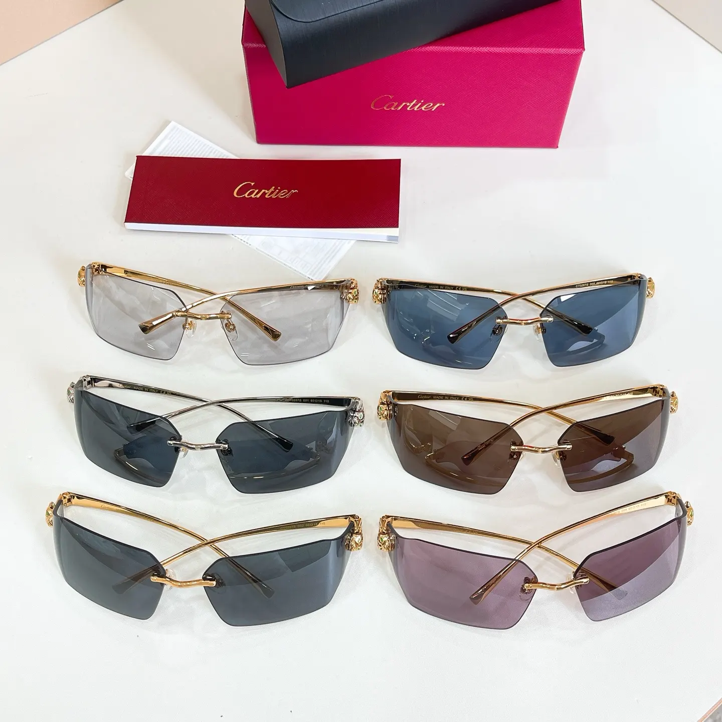 Cartier 墨镜 時尚防晒款