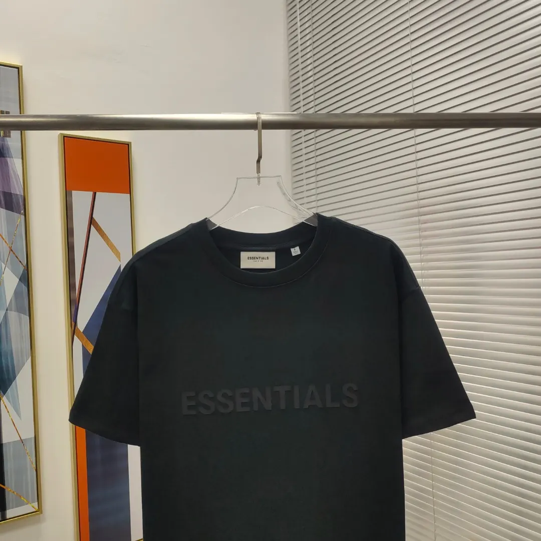 Fear of God 黑色 字母 水洗 短袖T恤 日常百搭款