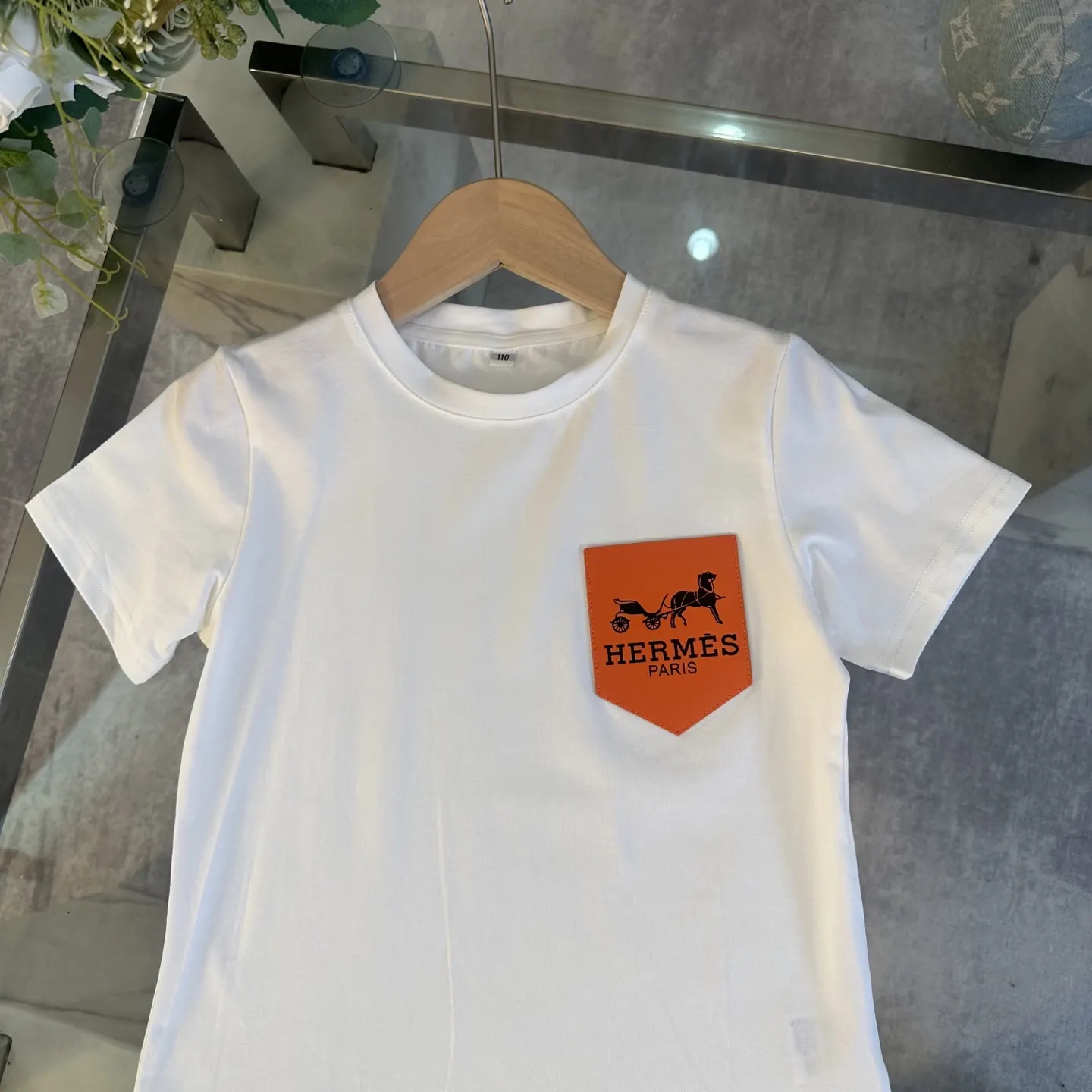 Hermès 儿童短袖休闲套装