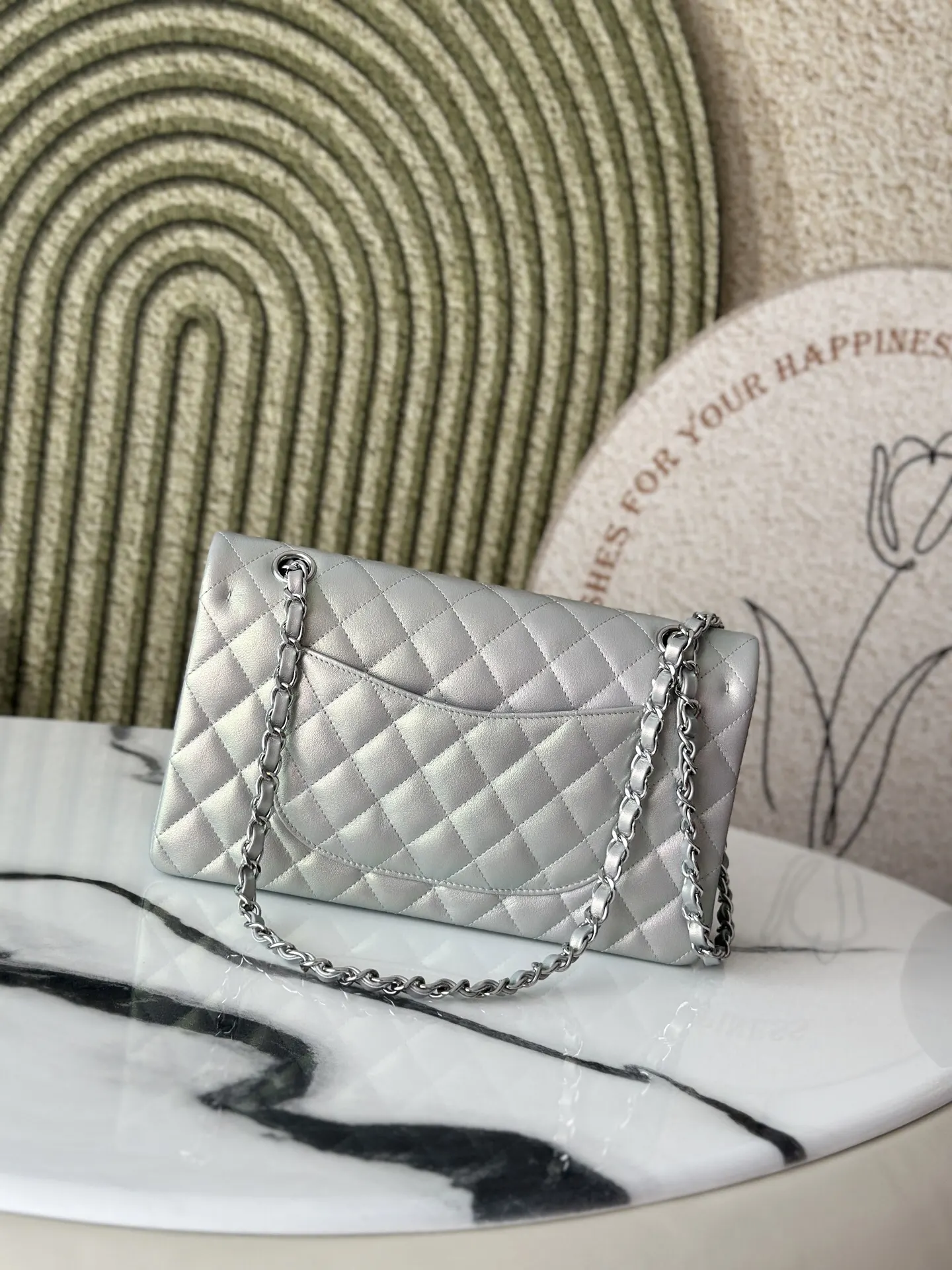 Silver Chain Bag