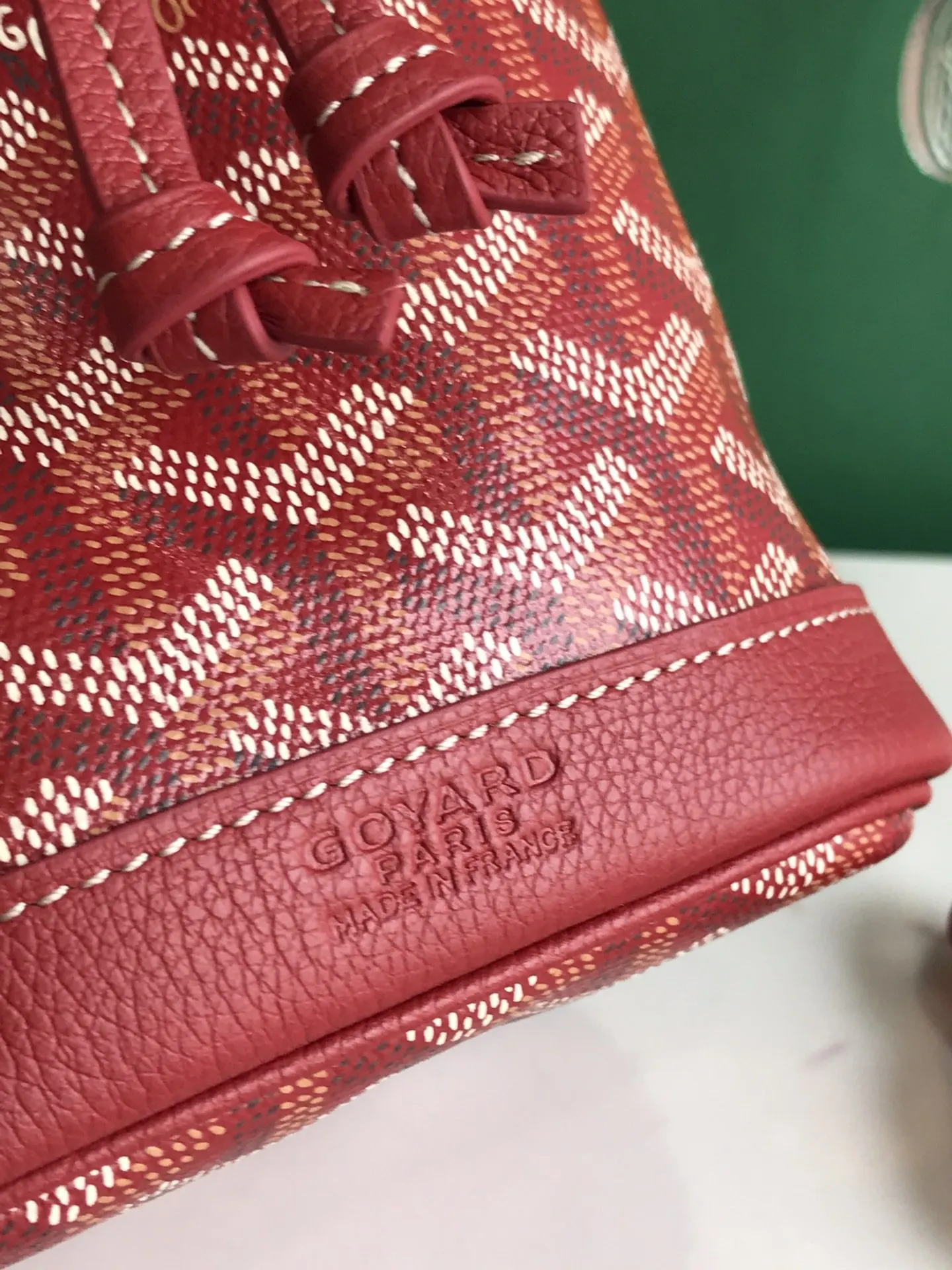 Goyard 皮革 × ×鼎鼎戈雅 水桶包 休闲水桶款